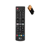 Controle Remoto Preto AKB75095315 TV LG 32LK610BPSA 43LK5700PSC 50UK6510PSF