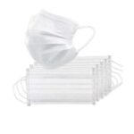 KIT 50 Máscaras Cirúrgica Tripla Descartável Com Elástico uso Adulto UZY