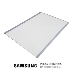 Prateleira Central Deslizante de Vidro DA97-16284B Refrigerador Samsung RT46K6261 RT46K6361缩略图