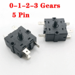 Replacement 3Pin 16A Rotary Switch Electric Heater Radiator Repair Part - Image 2
