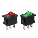 Rocker Switch ON-Off 250V 10A Black - Image 2