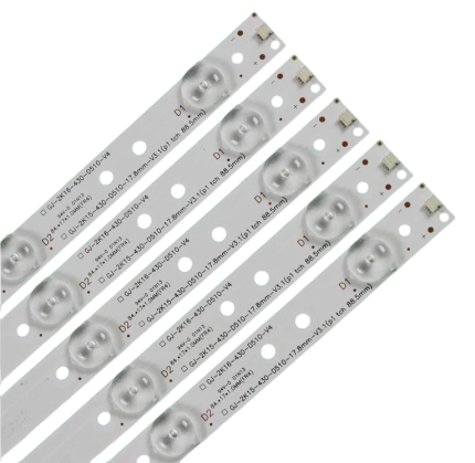 Led Bar Kit Tv use for Philips/Aoc 43" 10LEDs LB-PF3528-GJD2P5C435X10-
B/GJ-2K16-430-D510-V4 led strips