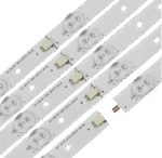 Led Bar Kit Tv use for Philips/Aoc 43" 10LEDs LB-PF3528-GJD2P5C435X10-B/GJ-2K16-430-D510-V4 led strips - Image 2