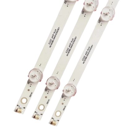 Led Bar Kit use for Philips 43" 9LEDs LB-PM3030-GJD3X3433X9AQH2-Y led backlightstrips