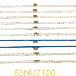 Led Bar Kit use for Samsung 65" 45635A/L1_NU7.1/7.3F5_CDM_S27(2) R1.3_S1C_100/LM41-00570A/V8N1-650SM0 180322/E251781/YLH-6 94V-0/LM41-00614A/BN96-45635A LED STRIPS - Image 3