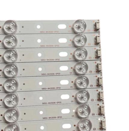 Led Bar Kit Tv use for Skyworth/Daewoo 43" 5LEDs 5800-W43001-3P00 VER01.00 ledbacklight strips