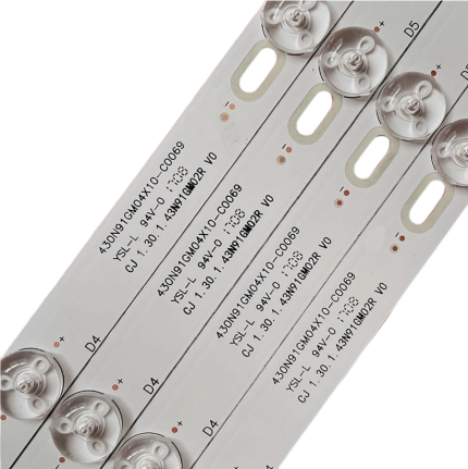 Led Bar Kit use for 43" Philco PH43N91 430N91GM04X10-C00691.30.1.43N91GM02R LED STRIP