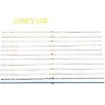 Led Bar Kit use for Samsung 55" 40LEDs NU7100_STS550AU9_40LEDs_3030F_2C_Rev1.0 180226_BN96-45913A LED STRIPS - Image 4
