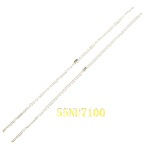 Led Bar Kit use for Samsung 55" 40LEDs NU7100_STS550AU9_40LEDs_3030F_2C_Rev1.0 180226_BN96-45913A LED STRIPS - Image 2