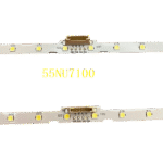 Led Bar Kit use for Samsung 55" 40LEDs NU7100_STS550AU9_40LEDs_3030F_2C_Rev1.0 180226_BN96-45913A LED STRIPS - Image 3