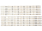 Led Bar Kit Tv use for Samsung 58" 2014SVS58_MEGA_3228_R/L_7LED BN96-32771A/BN96-32772A LED Backlight Strips - Image 3