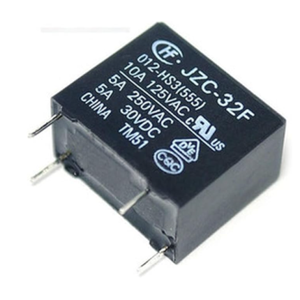 Relay HF/JZC-32F-005 009 012 024-HS3 4PIN 5A/250VAC 5A/30VDC 5V 9V 12V 24V