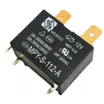 Relé de potência para placa de circuito impresso, 4 pinos, 12 V, 20 A, 250 VCA
