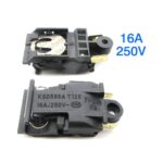 Interruptor para chaleira elétrica 16 A, 250 V, com termostato e controle de vapor