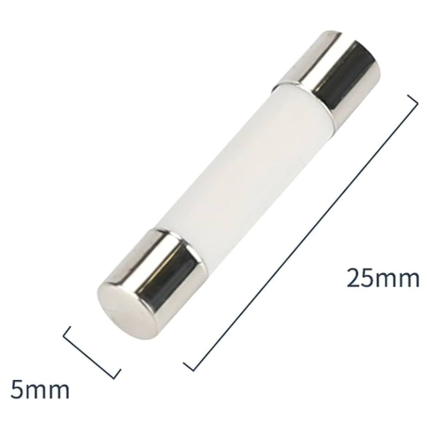 High Voltage Fuse Fast-Blow Glass Tube Assorted Kits 0.5A 1A 2A 3A 4A 5A 6A 8A 10A 250V