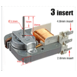 Microwave oven fan motor GAL6309E(30)-ZD