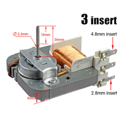 Microwave oven fan motor GAL6309E(30)-ZD