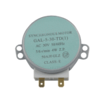 GAL-5-30-TD Motor síncrono de 30 V e 4 W para bandeja giratória
