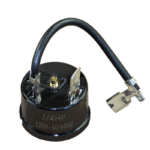 Relé de partida PTC para geladeira, 2 pinos, 12 ohms, preto
