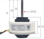 Air Conditioner Fan Motor DC brushless Motor DC310V DB31-00636A / 636B RD-310-25-8A(AL) 27W 1500RPM - Image 2
