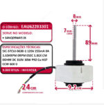 Air Conditioner Fan Motor DC brushless Motor S4NQ09WA51B EAU62283301 SIC-37CVJ-B630-1 SIC-37CVJ-B630-2 - Image 2