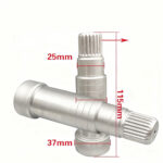 Washing Machine Drum Spider Arm Washer and Dryer Bearing Axle Tripod Shaft MHW62541301 - Image 2