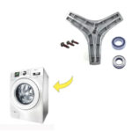 Washing Machine Drum Spider Arm Washer and Dryer Bearing Axle Tripod Shaft TC80-1218LPDS-302 - Image 3